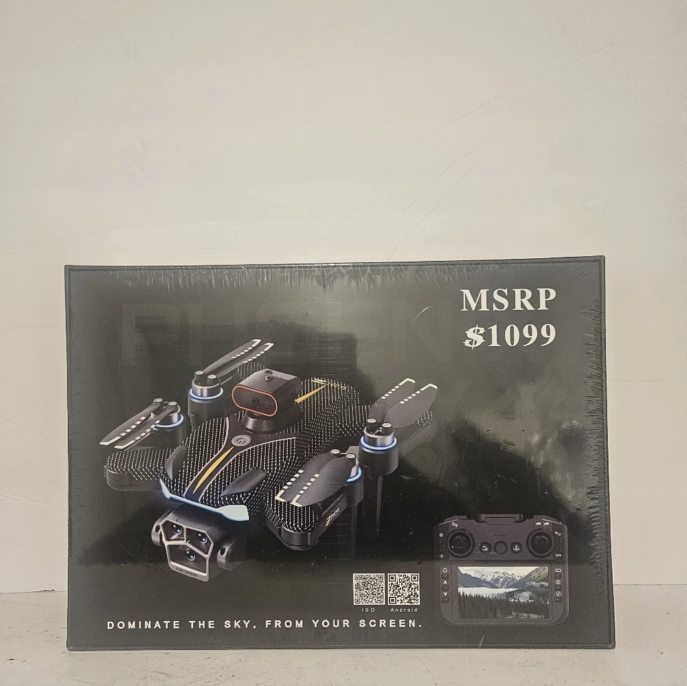 Advanced Black Drone with Controller